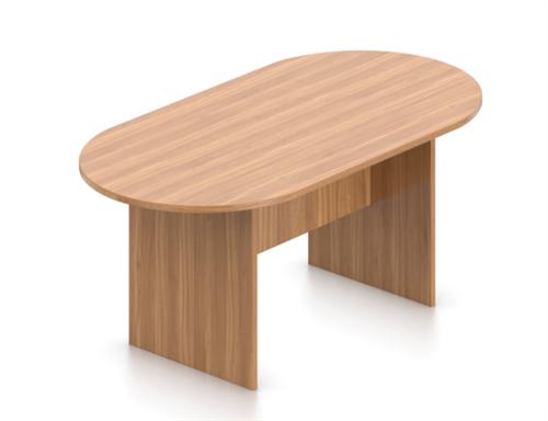 Offices To Go 71" x 36" Superior Laminate Conference Table In Autumn Walnut