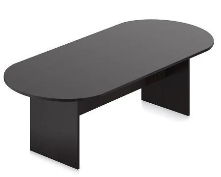 Offices To Go 95" American Espresso Racetrack Conference Table