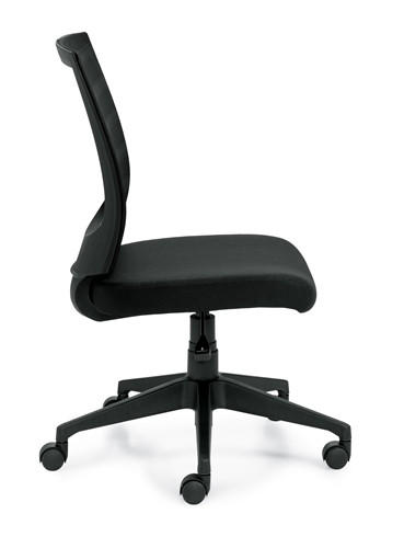  Offices To Go Armless Mid Back Mesh Chair 11922B 