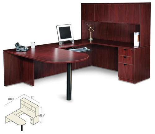 Offices To Go Executive Desking Configuration