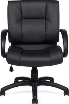  Offices To Go Luxhide Mid Back Executive Chair 2701B 
