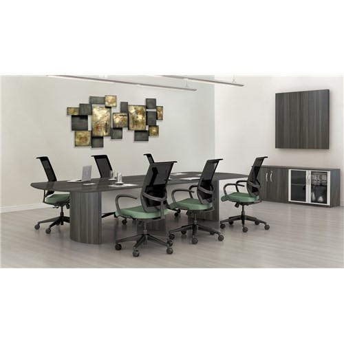 Mayline Group Mayline Medina 8 ft Conference Table MNC8 (Available with Power!)
