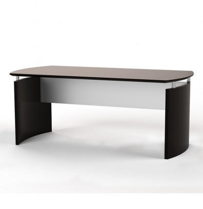 Mayline Group Mayline Medina Collection 72" x 36" Mocha Finished Desk