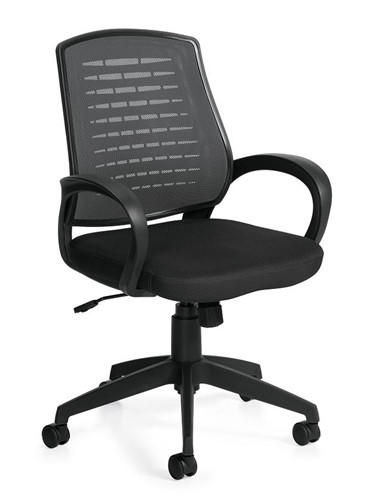 Offices To Go Modern Gray Mesh Office Task Chair 10902B