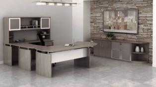 Mayline Group Mayline Medina Executive Office Furniture Set
