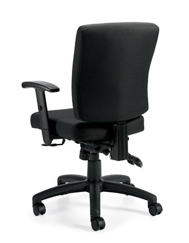 Offices To Go OTG11950B Multi Function Task Chair with Arms