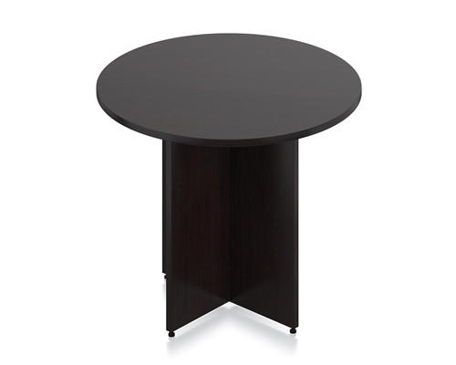 Offices To Go SL36R Superior Laminate Small Round Meeting Table (5 Finishes!)