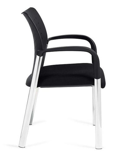 Offices To Go Stackable Occasional Chair with Arms 11740B