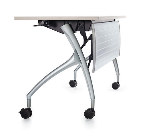 Global Total Office Global 2gether Series Rectangular Flip Top Nesting Table 