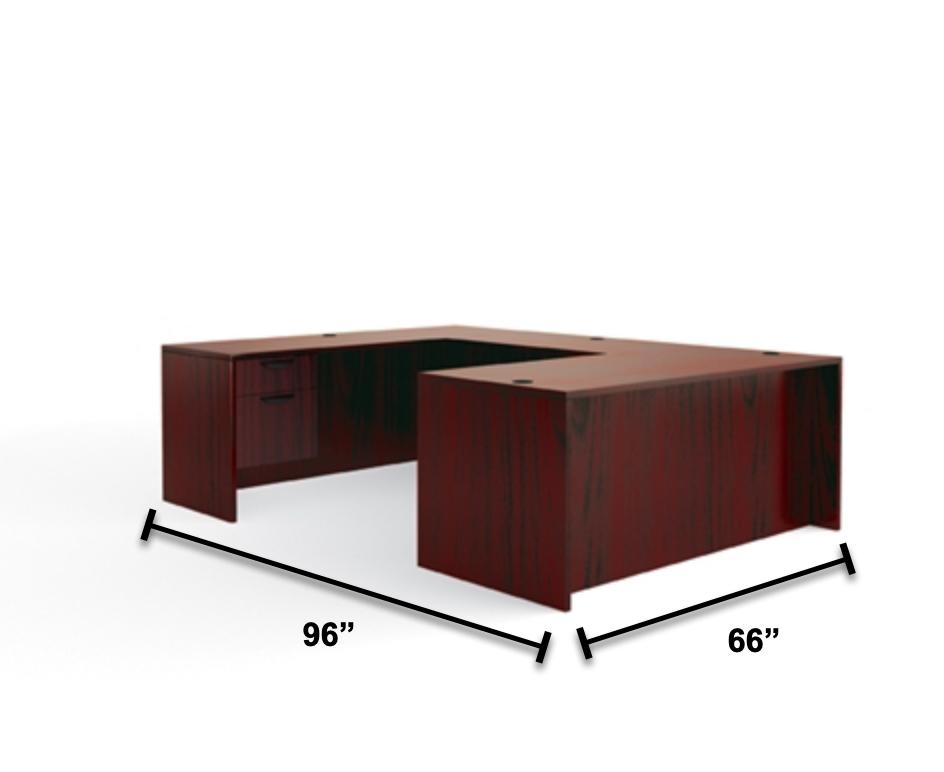 Offices To Go U Shaped Executive Desking Configuration