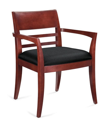 Global Total Office Global 4076 Islands Wood Reception Armchair