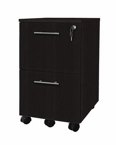 Mayline Group Mayline Medina Series Mocha Finished File File Desk Pedestal