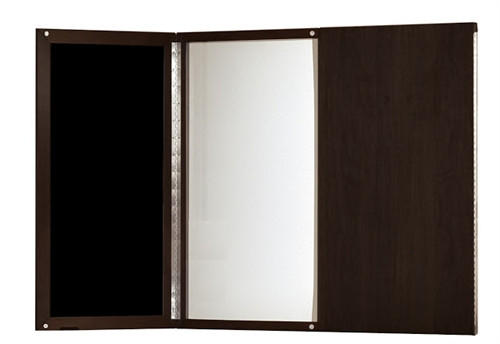 Mayline Group Mayline Medina Series Mocha Laminate Presentation Board