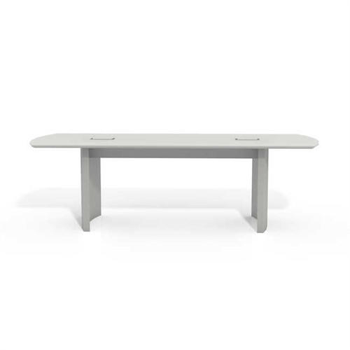 Mayline Group Mayline MNC8TSS Textured Sea Salt Medina Conference Table with 8' Top 