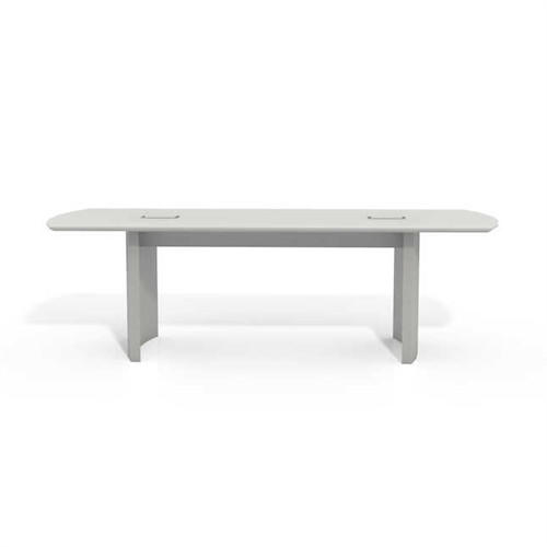 Mayline Group Mayline MNC8TSS Textured Sea Salt Medina Conference Table with 8' Top