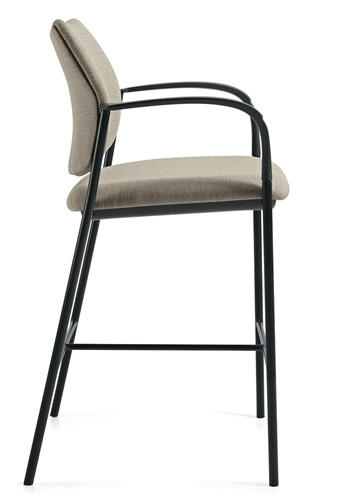 Global Total Office Global 6906 Sidero 28.5" Barstool with Arms 