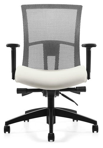 Global Total Office Vion 6321-0 High Back Office Chair with Mesh Back by Global