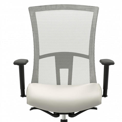 Global Total Office Vion High Back Mesh Office Chair with Polished Base by Global