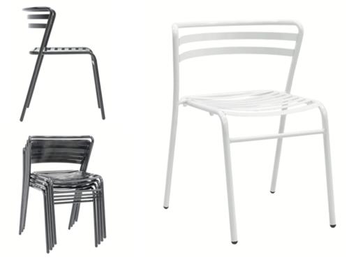 Eurotech Seating Eurotech Reklin Stack Chairs R3110 (4 Pack!) 