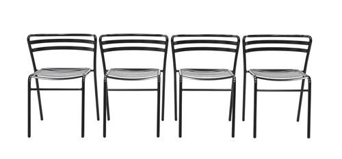 Eurotech Seating Eurotech Reklin Stack Chairs R3110 (4 Pack!) 