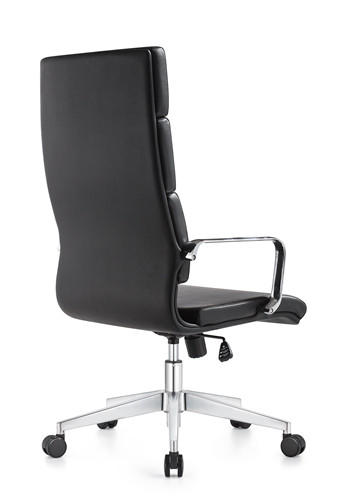 Woodstock Marketing Woodstock Jimi High Back Black Leather Office Chair