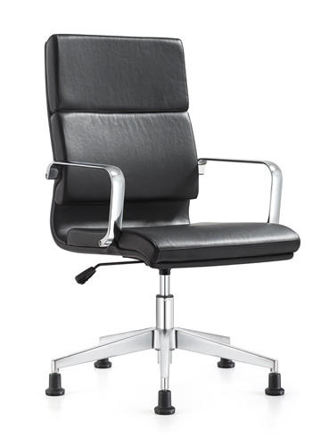  Woodstock Marketing Jimi Contemporary Leather Side Chair (4 Color Options!) 