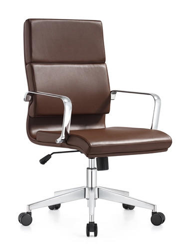  Woodstock Marketing Jimi Mid Back Contemporary Leather Conference Chair (4 Color Options!) 