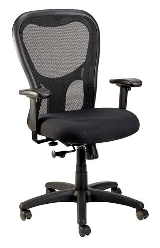  Eurotech Seating Apollo Black Mesh Back Computer Chair MM9500 