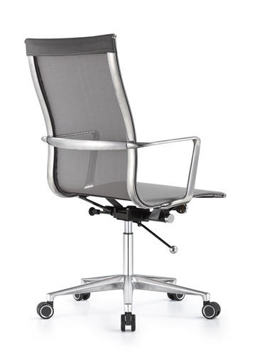 Woodstock Marketing Joan Sleek Gray Mesh Office Chair