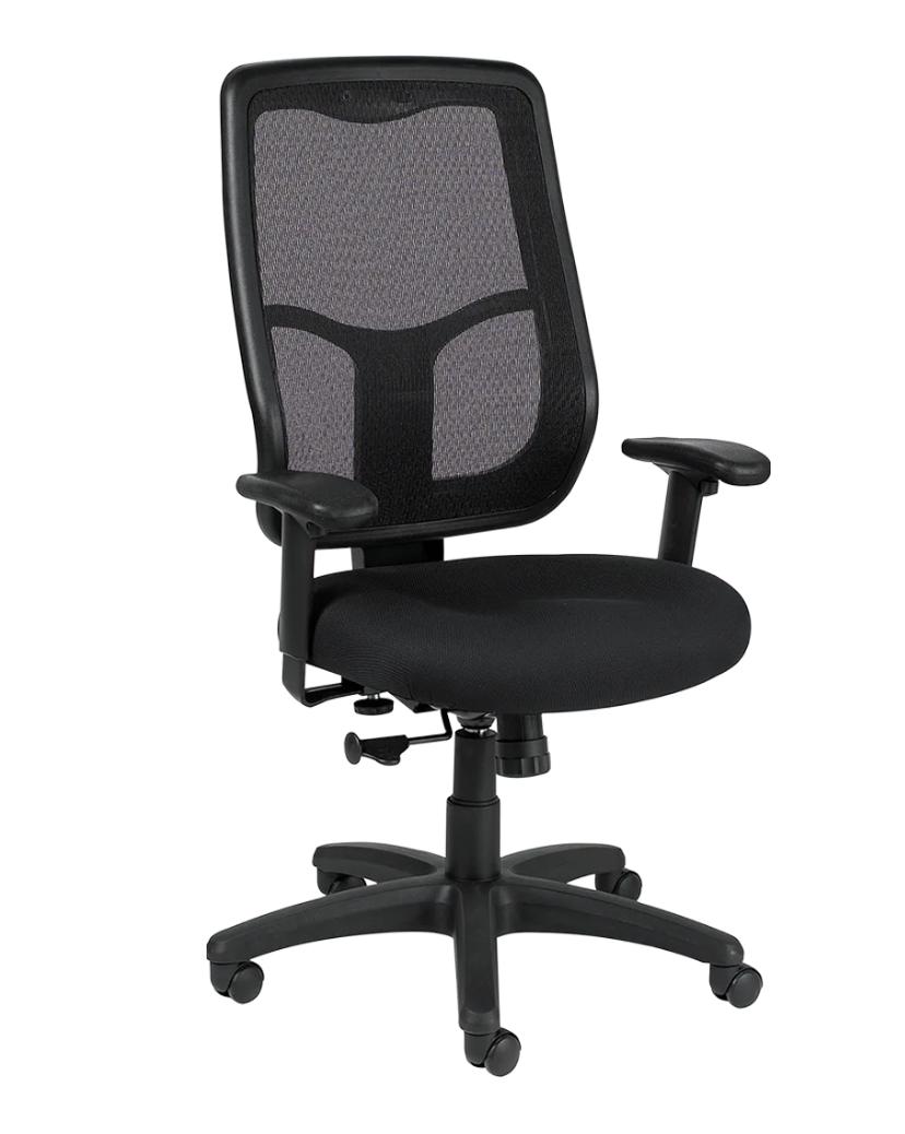 Eurotech Seating Apollo Black Mesh Back Office Chair MTHB94
