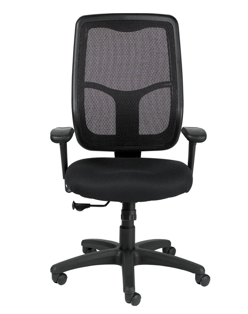 Eurotech Seating Apollo Black Mesh Back Office Chair MTHB94