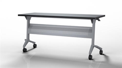 Mayline Group Mayline Model LF2460 Flip-N-Go 60" x 24" Training Room Nesting Table with Silver Base (2 Finish Options Available!)