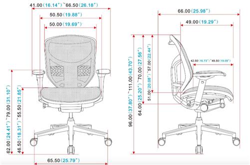  Eurotech Seating Concept 2.0 Office Chair 