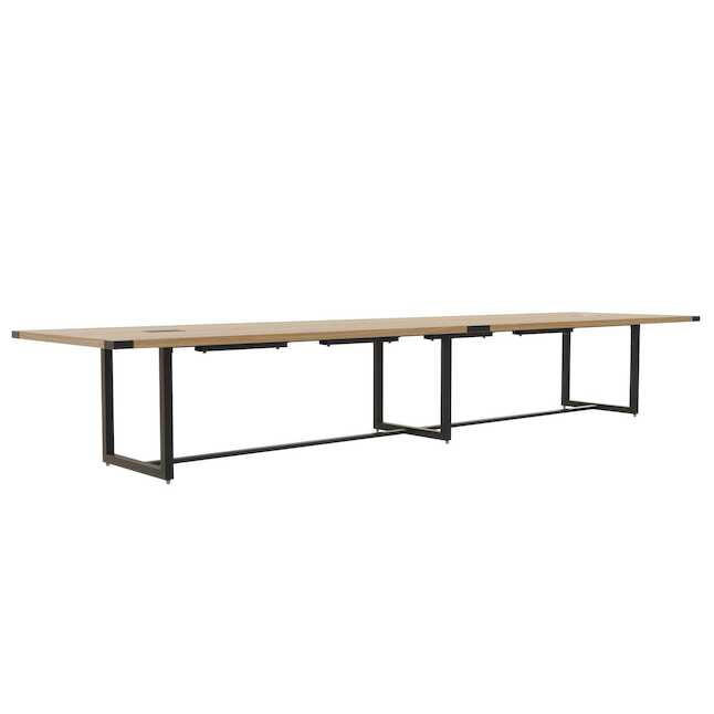 Safco Products Safco Mirella Series 16' Rectangular Conference Table with Optional Power