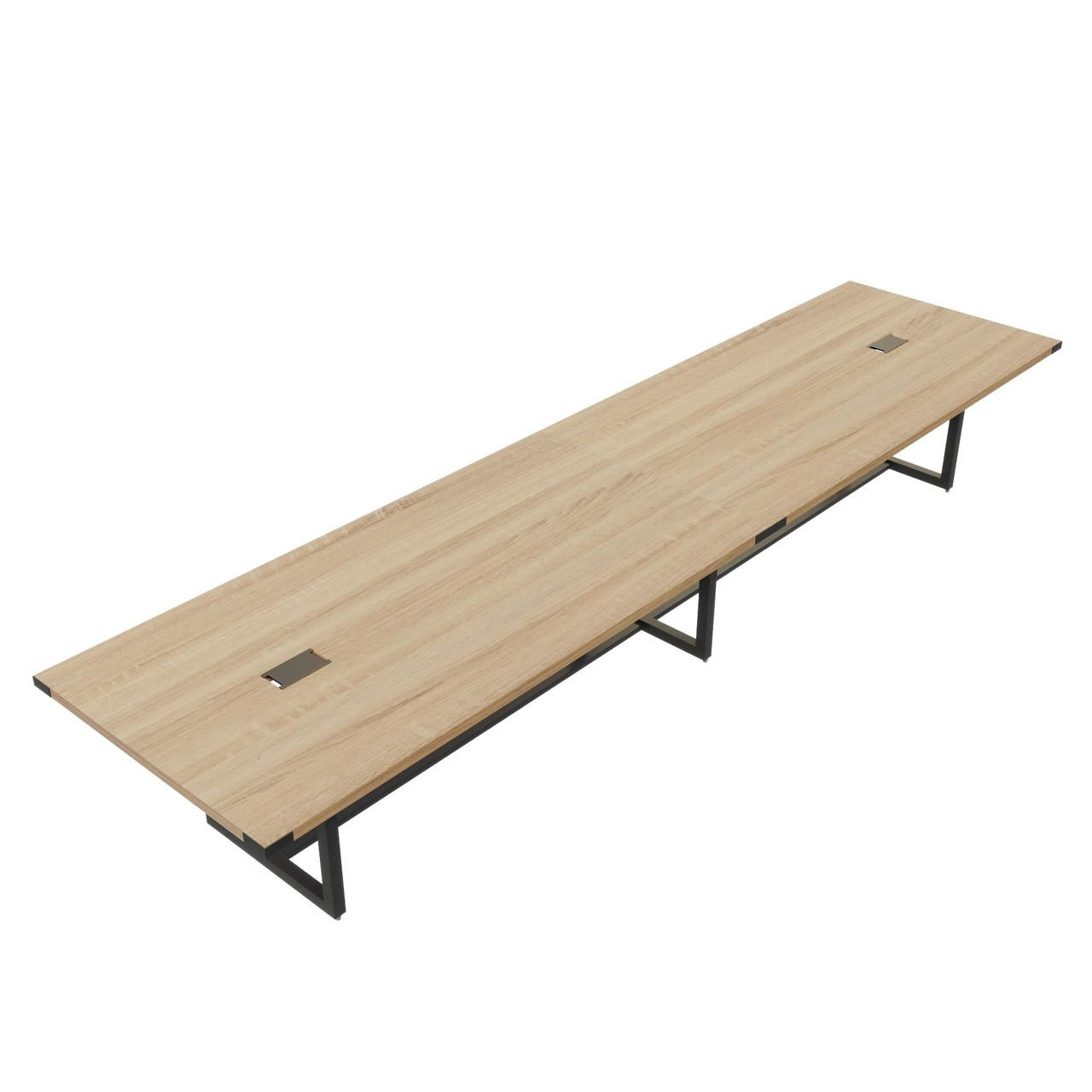 Safco Products Safco Mirella Series 16' Rectangular Conference Table with Optional Power