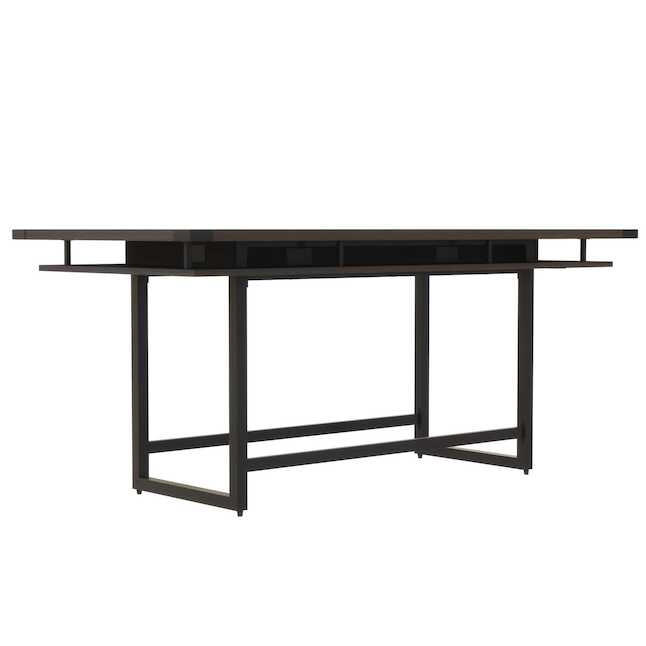 Safco Products Safco Mirella 8' Standing Height Conference Table with Optional Power MRCH8