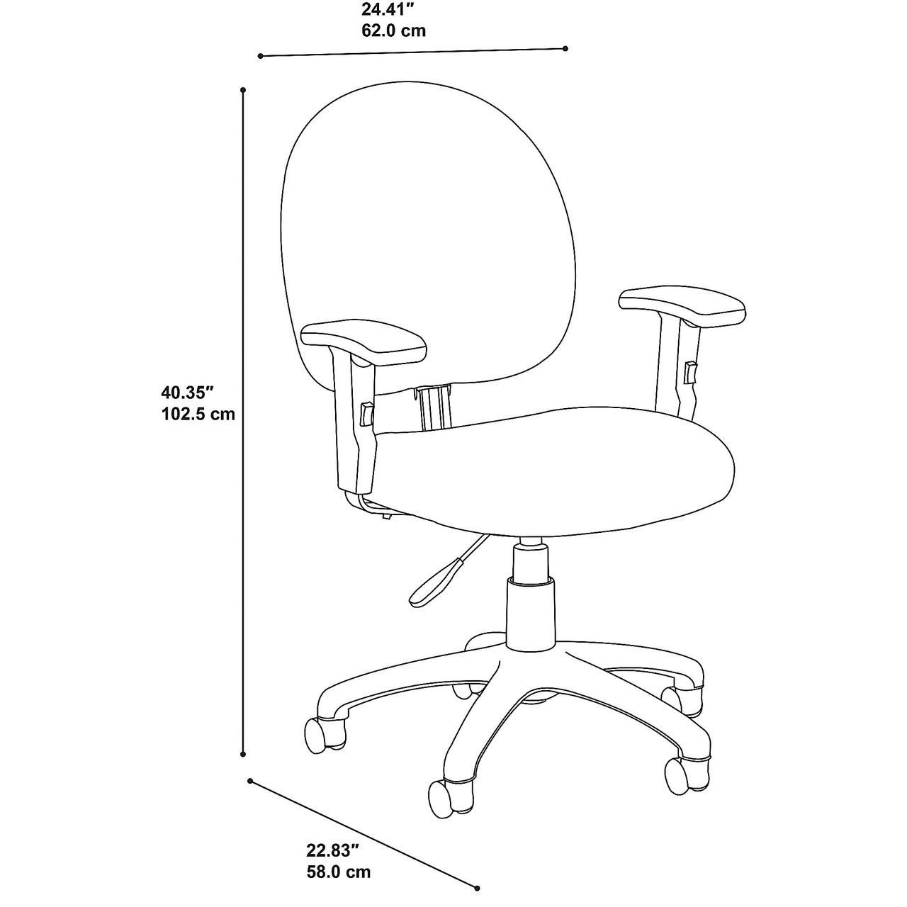  Bush Business Furniture Accord Task Chair with Arms 