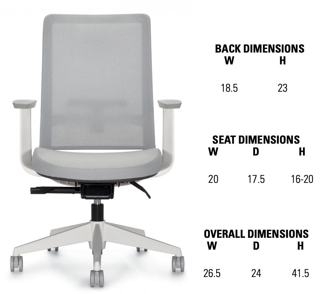 Global Total Office Global Factor High Back Mesh Chair 5540