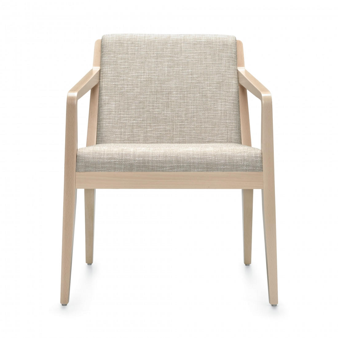 Global Total Office Global Chap Upholstered Armchair with Wood Frame