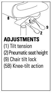 Global Total Office Global Accord Medium Back Mesh Chair with Genuine Leather Seat 2677LM-2
