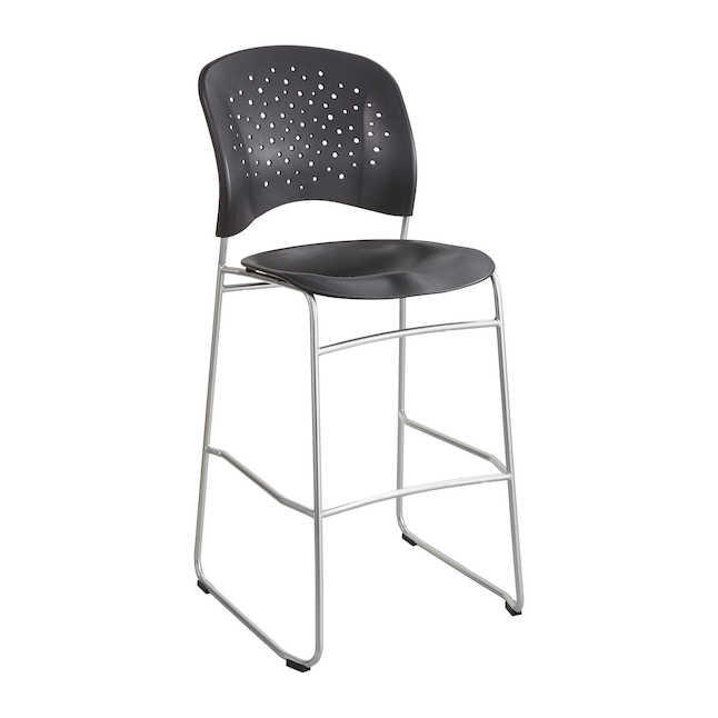 Safco Products Safco Reve Durable Plastic Bistro Height Chair 6806BL 