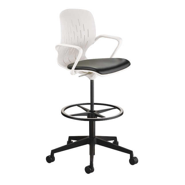 Safco Products Safco Shell Extended Height Task Stool 7014 