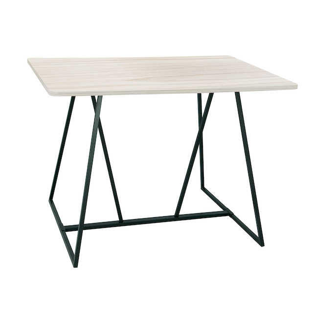 Safco Products Safco Oasis 60" x 48" Collaborative Standing-Height Teaming Table 3020 