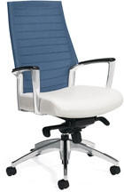 Global Total Office Global Accord Mesh Back Office Chair 2676-2 (10 Mesh Colors Available!) 