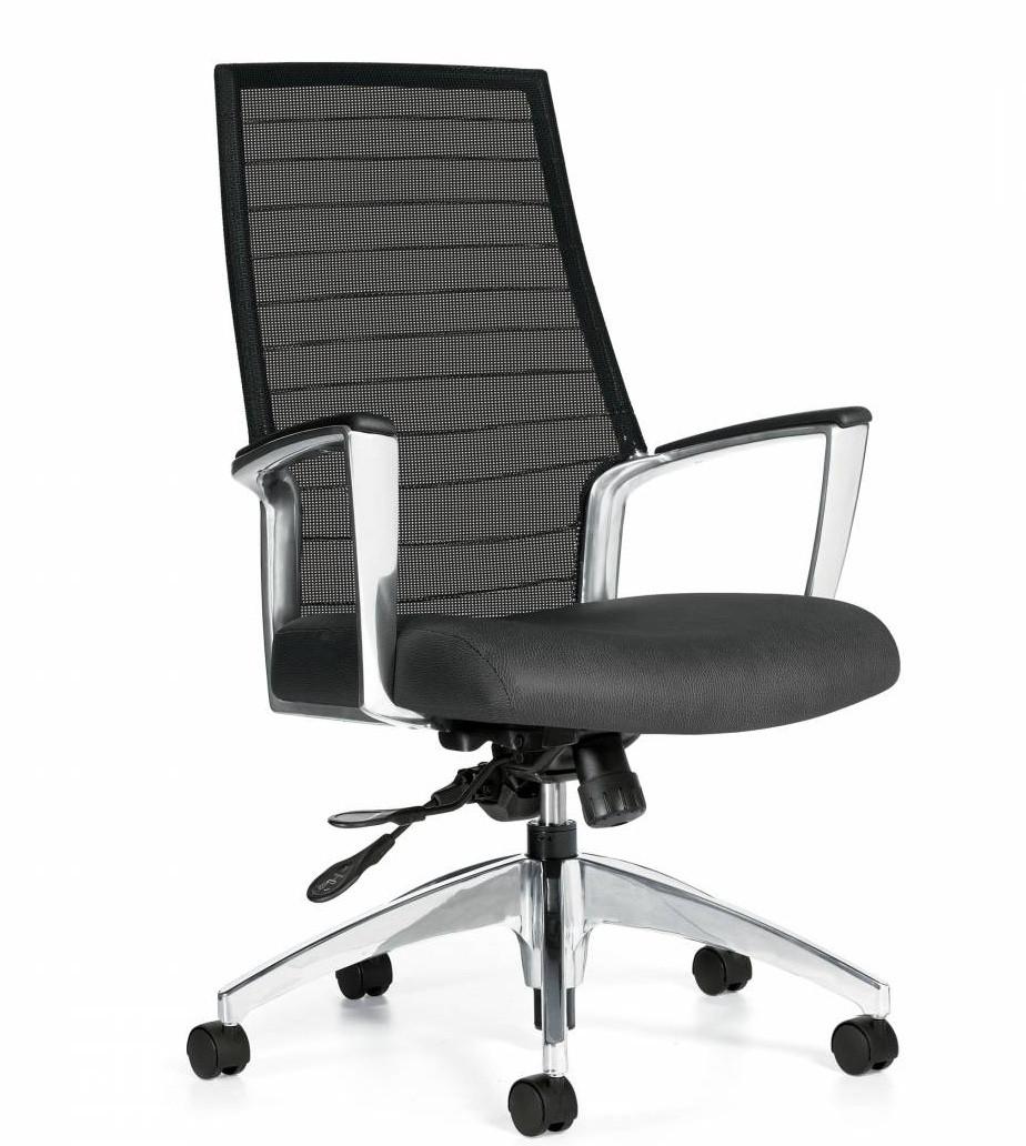 Global Total Office Global Accord Mesh Back Office Chair 2676-4 (10 Mesh Colors Available!)