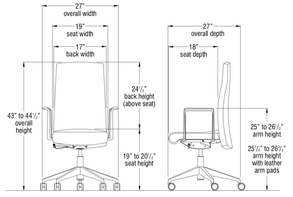 KI Furniture and Seating KI Voyant Conference Chair 