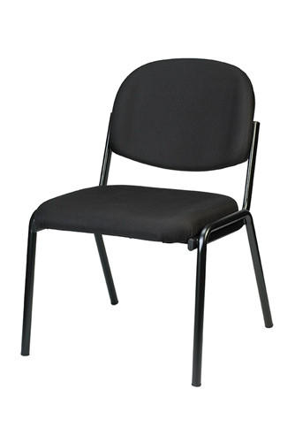 Eurotech Seating Dakota Series Black Fabric Guest Chair 8014