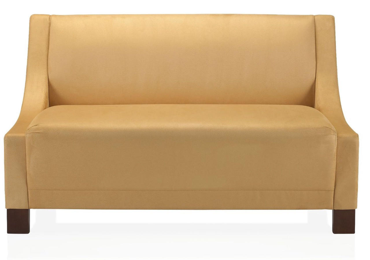 KI Furniture and Seating KI Soltice Armless Leather Loveseat 