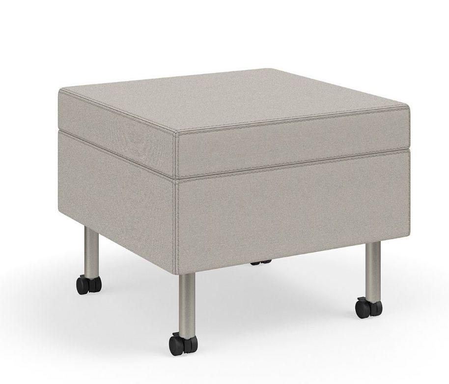 KI Furniture and Seating KI Tattoo Series Ottoman with Casters 