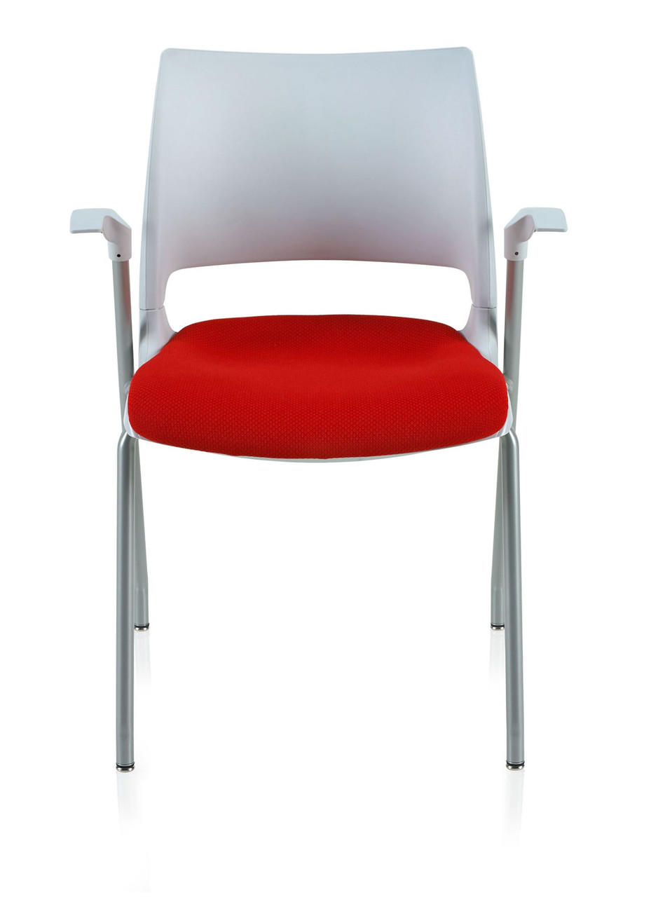 KI Furniture and Seating KI Doni 4 Leg Stack Chair with Arms 